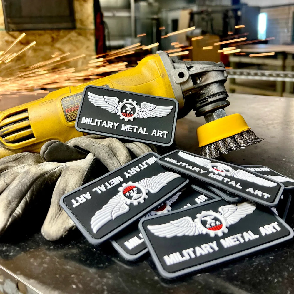 PVC Velcro Patches (4"W x 2"H)