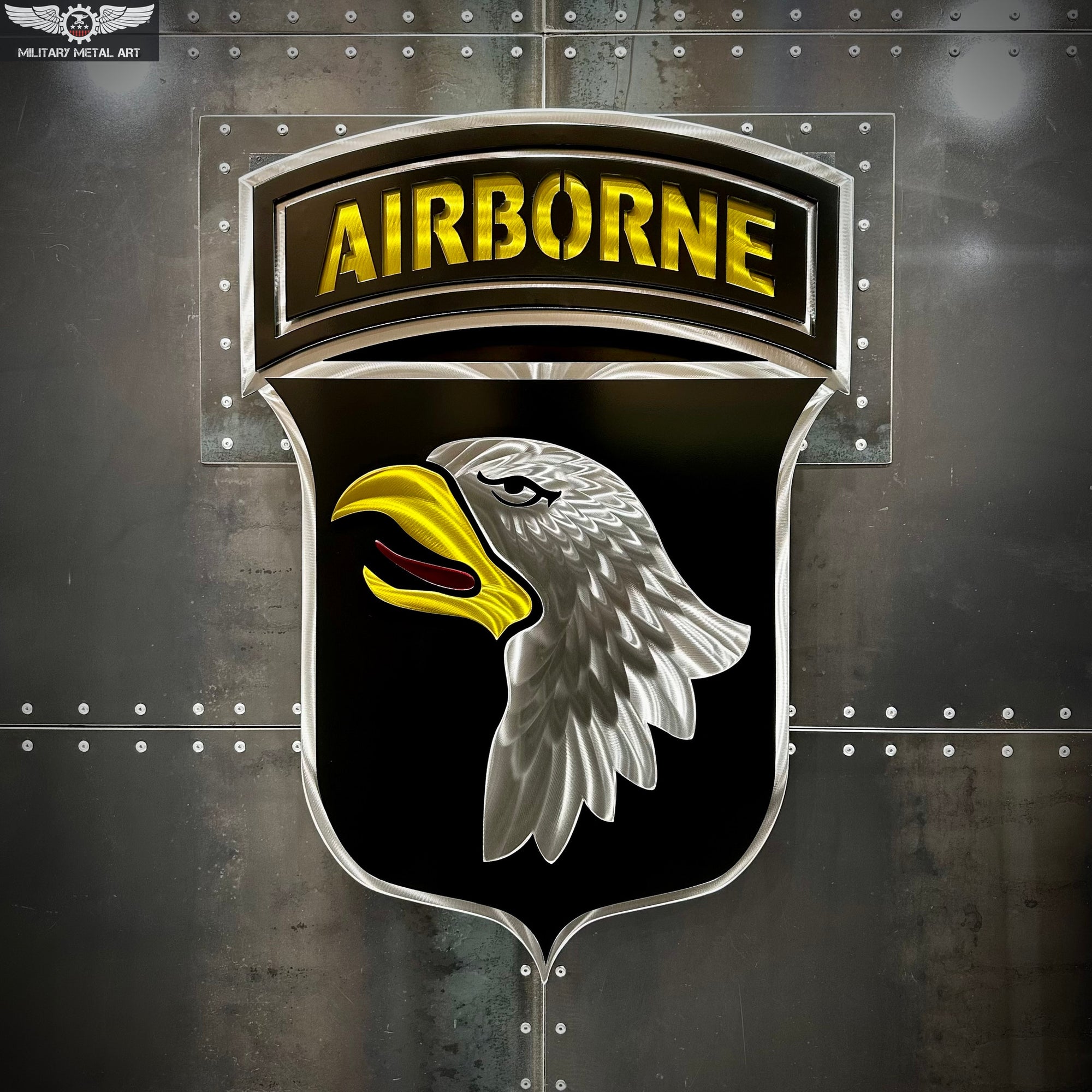 2x) 101st Airborne Division Veteran Sticker Die Cut Vinyl - Foto 6