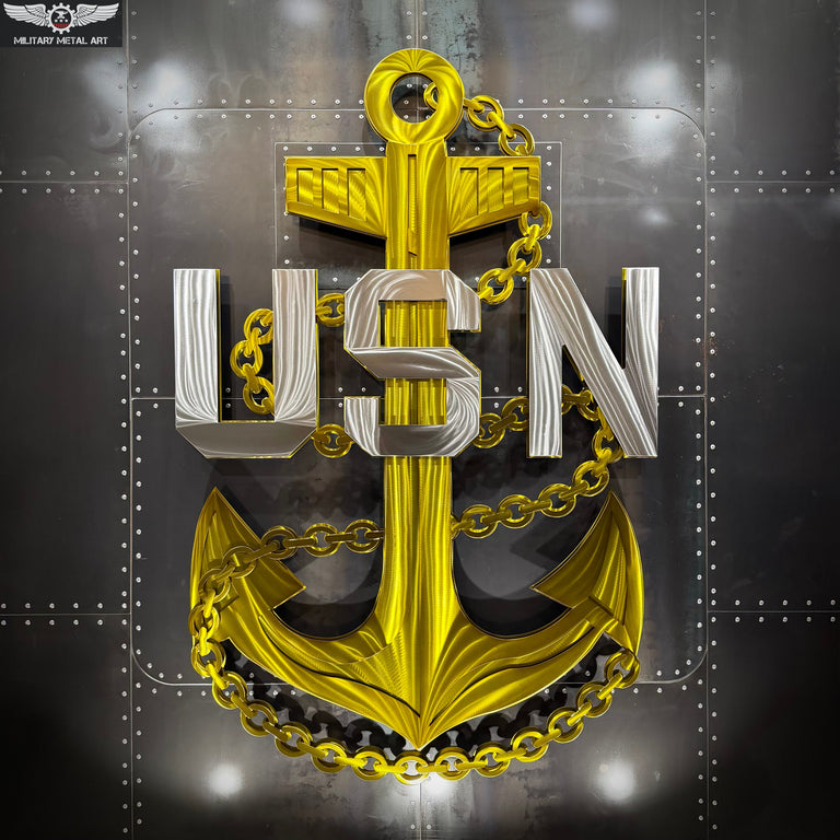 US Navy Chief Petty Officer Anchor (E7-E9)