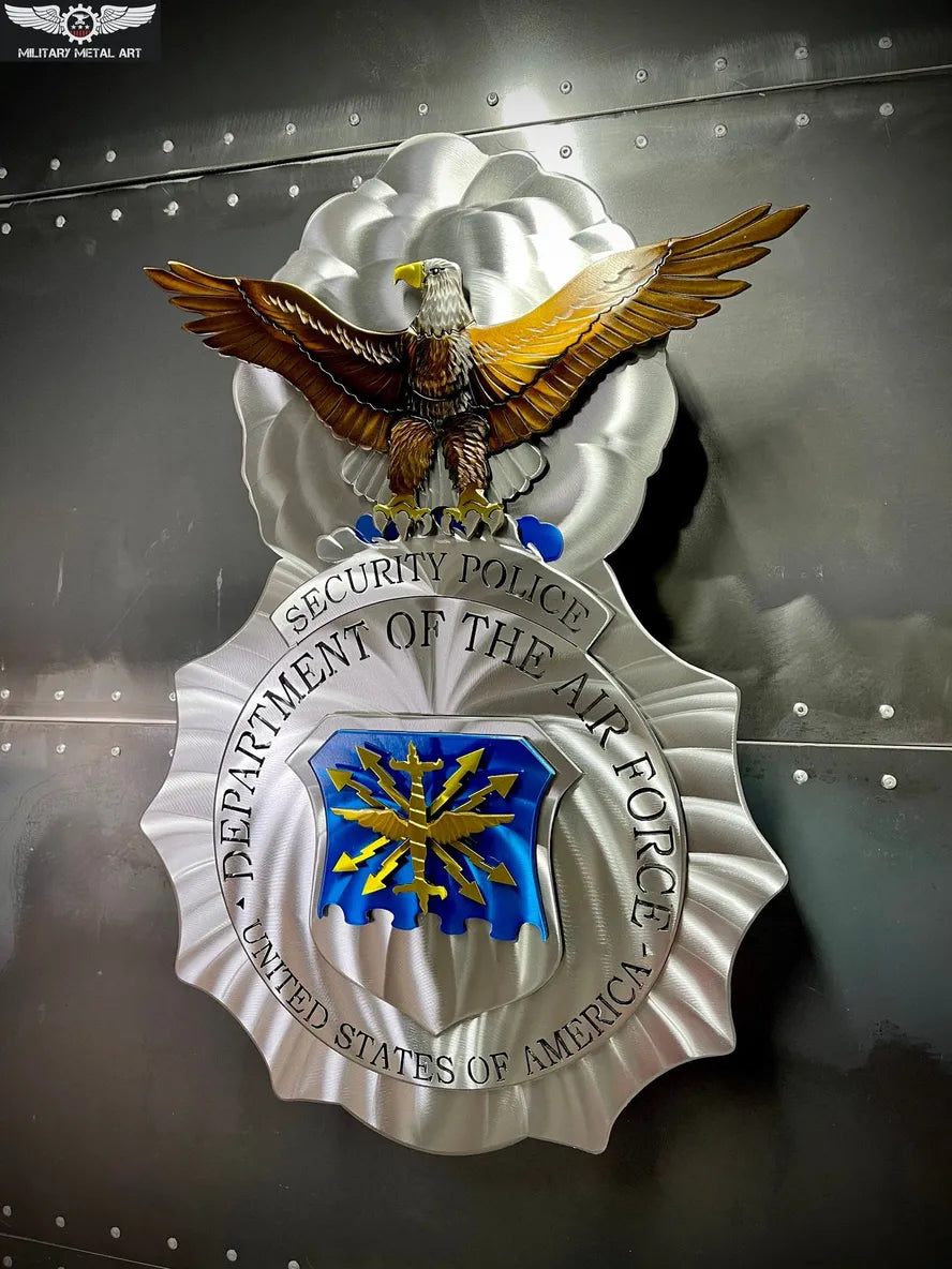 Security Forces Sign Security Forces Shield
